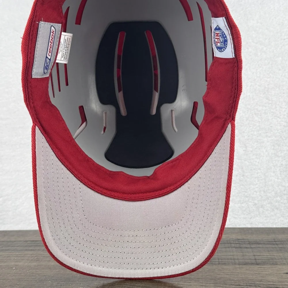 Tampa Bay Buccaneers Hat Cap‎ Strap Back Mens One Size Red NFL Football Reebok